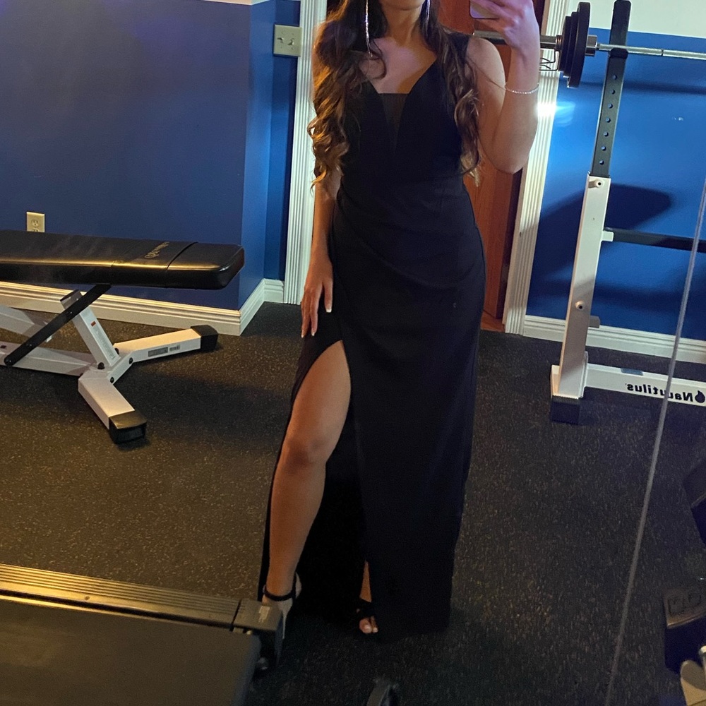 Long Black dress